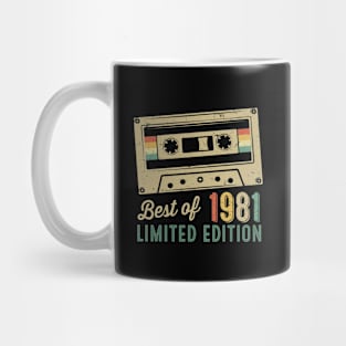 Best of 1981 Cool 42 Year Old Mug